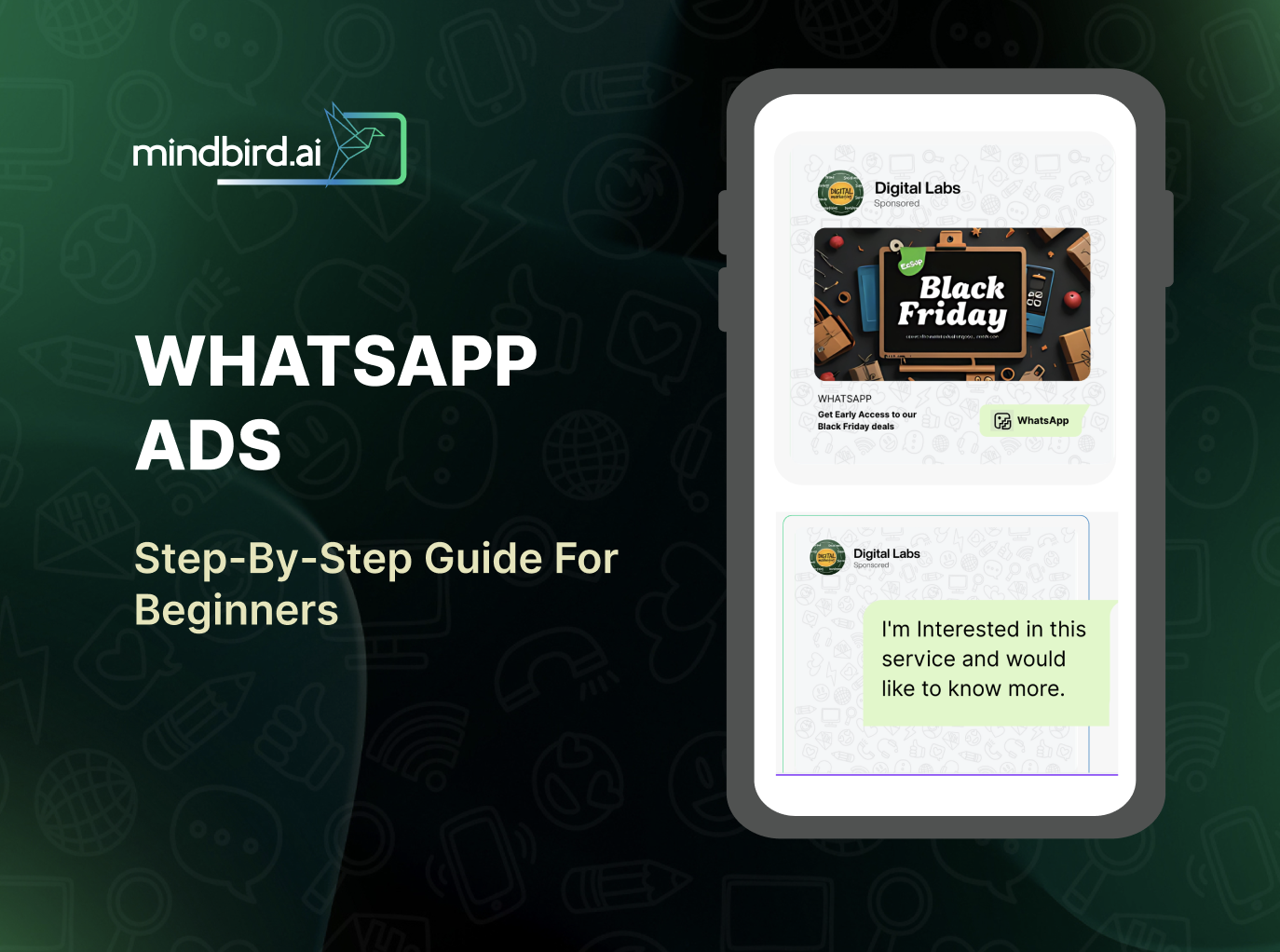 whatsapp advertisement steps